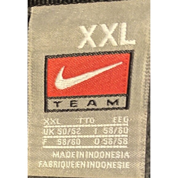 Nike Team Rutgers Scarlet Knights Bomber Jacket Y2K Men's XXL Flawed - Picture 2 of 12